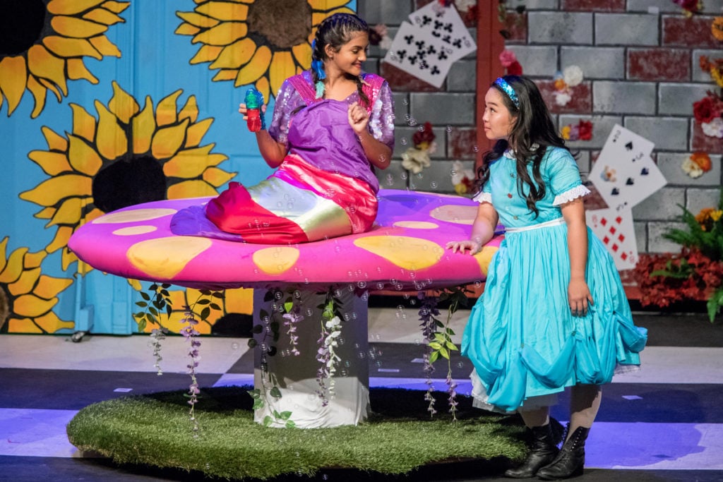 Mako Yamamoto '19 in Alice: A Wonderland Musical