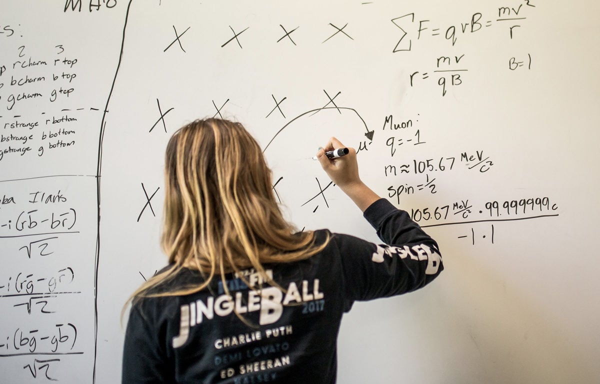 Keck intern Brianna Ryan ’19 at HPA