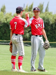 Boys baseball, upper school at HPA