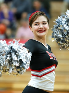 Cheerleading, upper school at HPA