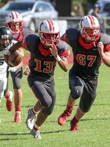 Football, upper school at HPA