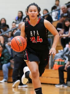 Girls basketball, upper school at HPA