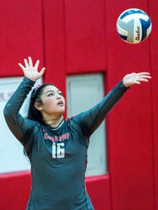 Girls volleyball, upper school at HPA