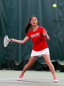 Girls/Boys tennis, upper school at HPA