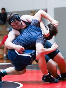 Girls/Boys wrestling, upper school at HPA