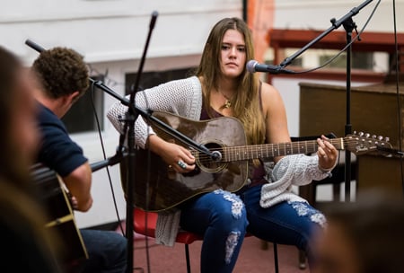 Davenport Music Center, upper school campus at HPA
