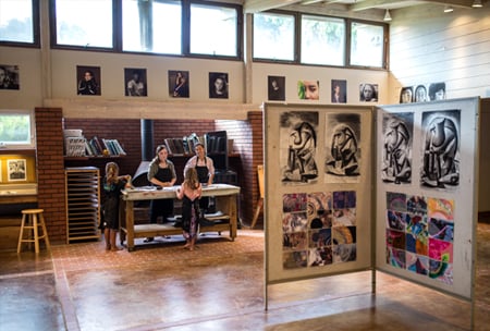 Gerry Clark Art Center, upper school campus at HPA