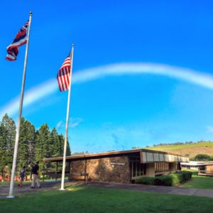 Spectacular rainbows in Waimea