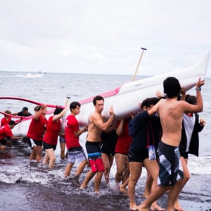 Canoe paddling, Upper School