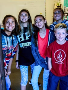 Finding balance middle school at HPA