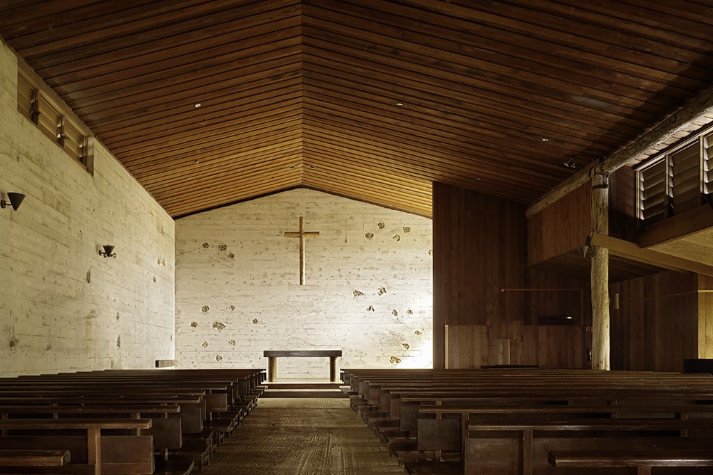 HPA Vladimir Ossipoff chapel exterior